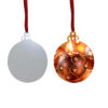 Tunosub Sublimation Wholesale Blanks Clear Xmas Tree Hanging Pendant