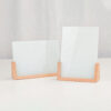 Thermal Transfer printing Blank Glass Photo Frame with Stand