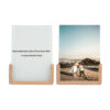 Thermal Transfer printing Blank Glass Photo Frame with Stand