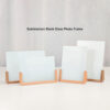 Blank Sublimation Glass Photo Frame with Stand