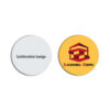 Sublimation Round Tempered Glass Magnet Badges