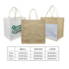 Beige Tote Bags With Front Pocket