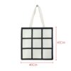 9 paneles SUBLIMATION LINEN bolsas