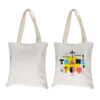 Sublimation Blank Cotton Linen Tote Bag With Bottom
