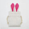 Sublimation Blank Easter Bunny Drawstring Bag