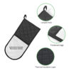 Sublimation Blanks Oven Mitt Long Fold Oven Gloves