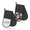 Sublimation Blanks Oven Mitt Long Fold Oven Gloves