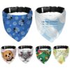 Premium Adjustable Sublimation Pet Bandana