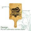 Premium Bamboo Sublimation Cutting Board