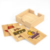 Square Custom Bamboo Sublimation Blanks Coaster