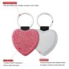 Sublimation Blank Leather Keychain