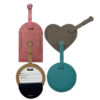 Coloful PU Luggage Tag Sulimation
