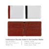 Blank Leather Wallet Purses for Sublimation