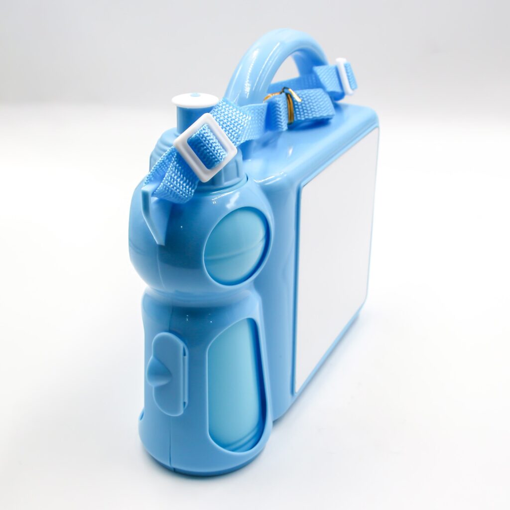 Sublimation Plastic Picnic Lunch Box with Handle - Image 4
