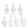 Sublimation Digital Photo  PBT Keychain