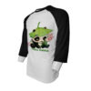 3/4 Sleeves Raglan T-shirts Blank Sublimation Polyester Tshirts